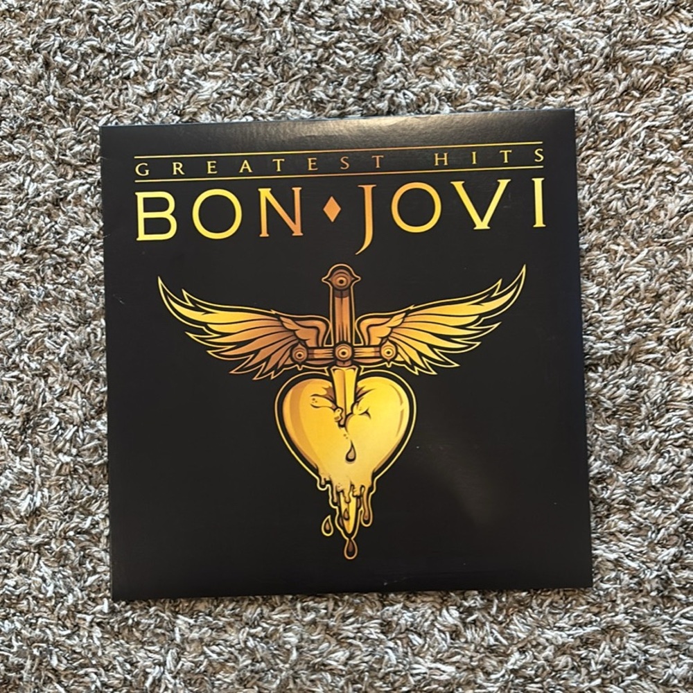 Bon Jovi Greatest Hits Vinyl Record